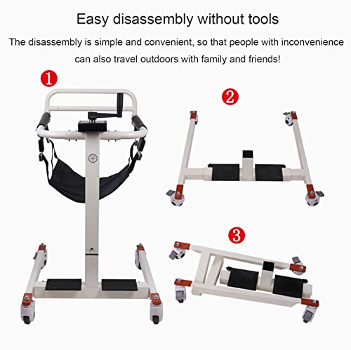 Bnddup Patient Lift Transfer Chair, Patient Lift For Home, Patient Transfer Lift Wheelchair For Car thumb #6