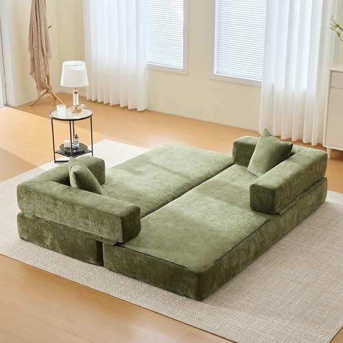 Sapgaks Sofá de Chenilla Modular sof