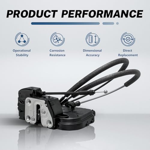 Image of KELOKE Door Latch Lock Actuator Compatible with Hyundai Santa Fe 2010 2011 2012, Rear Left Driver Side, Replace# 814100W000 DLA1252