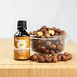 Foodtastic Flavor Drops Nuss Nougat 50ml | Flavdrops Aroma Tropfen | kalorienfrei Süßen I ohne Zucker | Lebensmittelaroma Flavour Drops Flave Drops Geschmackstropfen