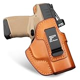GUN & FLOWER IWB Leather Holster for Rug...