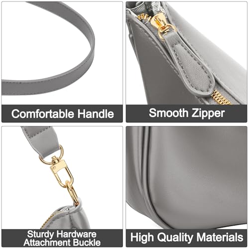 Image of KKXIU Shoulder Bag for Women Cute Hobo Purses and Handbags Retro Clutch Underarm Purse | Cute