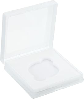 PATIKIL 46mm Lens Filter Case, 1pcs Camera Filter Case Portable Lens Filter Box Water Resistant Dustproof Plastic for Photography Filter Storage