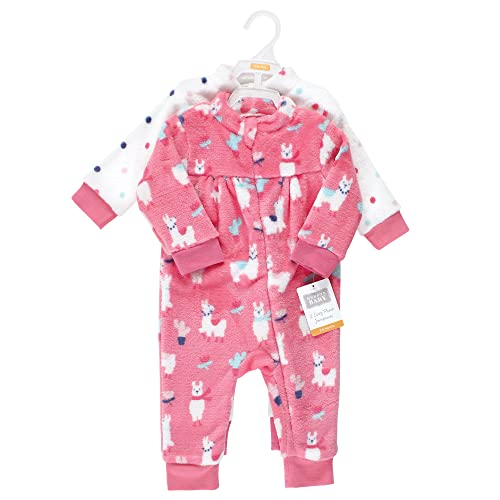Hudson Baby Girls Plush Jumpsuits Casual Dress, Llama, 18-24 Months Us #TOP1