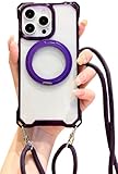 Bandoulière : cette coque de téléphone est équipée d'une corde réglable (environ 157,5 cm), de quatre ouvertures de coin, qui peuvent être accrochées à n'importe quel angle et changer plusieurs styles.