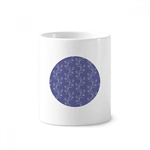 Mug tulipe blanche en céramique de 350ml parfait pour embellir votre bureau ou salle de bain