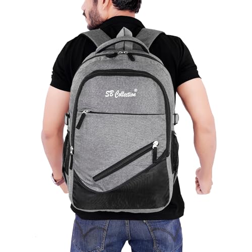 Image of S.B. Collection Bags Unisex Usb Waterresistance Office /Business /College Daily Use Helping hand Backpack 32L Laptop Backpack