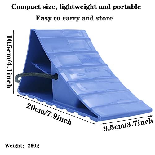 QISF 4 pezzi cunei per rimorchi, cunei per