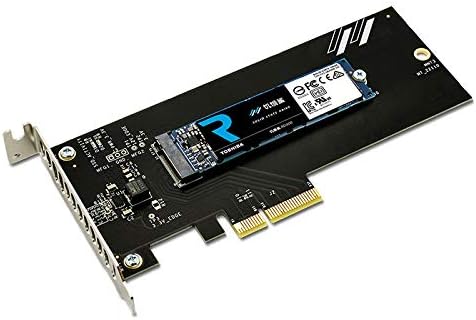 Toshiba OCZ RD400 Series Solid State Drive, PCIe NVMe M.2 1TB & Add-in Card (RVD400-M22280-1T-A)