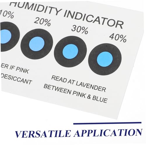 Cartes indicatrices humidité sensibles Mikinona contre oxydation bijoux - 6