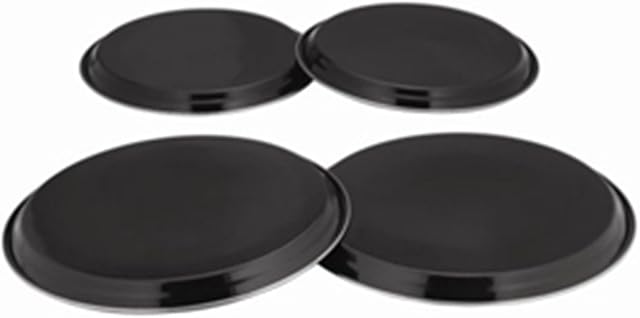Zodiac ZOD4BCS-K 4-Piece Hob Covers, Black