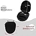 LTGEM Case Compatible with Sony MDR-MV1 / MDR-M1 / MDR-M1ST Open Back Reference Monitor Headphones(Case Only)