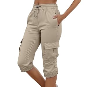 Pantalon Cargo Femme 3/4 Cargo Femme