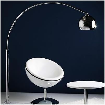 Design Chrome Arc Floor Lamp Height 170 cm
