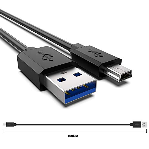 USB 2.0 Oplaad- en Datakabel 1m voor Texas Instruments TI-84 Plus CE, TI-89, TI Nspire CX Rekenmachine - Afbeelding 4