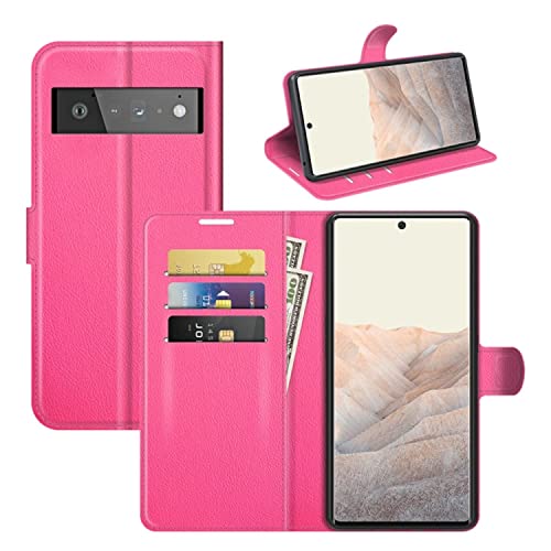 Coque de protection Google Pixel 6 Pro rose rouge pour éviter les bris d'écran