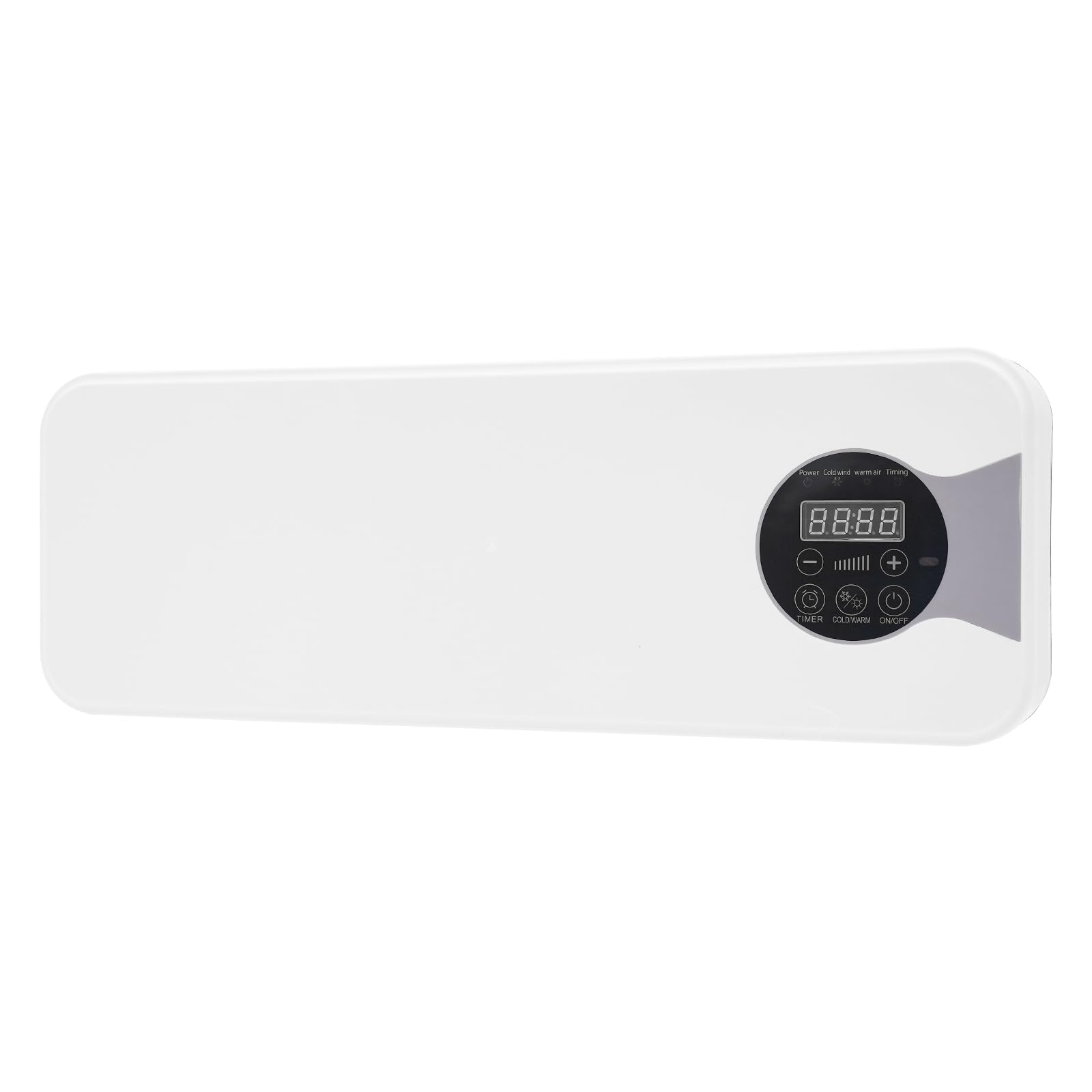 Raffreddatore da parete e riscaldamento multifunzione con riscaldamento PTC 1200 W e modalità di raffreddamento 5 W, climatizzatore da parete con telecomando e timer, refrigeratore d'aria