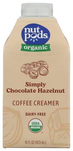 nutpods® Organic Chocolate Hazelnut Coffee Creamer, dairy-free, 16oz