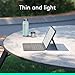 Logitech Combo Touch iPad Air 11-inch (M2), iPad Air (4th & 5th gen - 2020, 2022) Keyboard Case - Detachable Backlit Keyboard with Kickstand - Oxford Grey