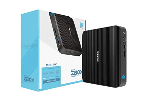 ZOTAC ZBOX Edge CI341 Ultra-Thin Silent Passive-Cooled Mini PC Intel N4100 Quad-core, Intel