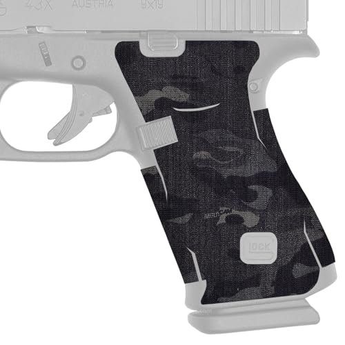 EDC Wrap Grip Wrap Kit Compatible for Glock 43X MOS – Cordura 500D - (Compatible with Multicam Black) – USA Made - Adhesive Fit for Enhanced Control – Durable