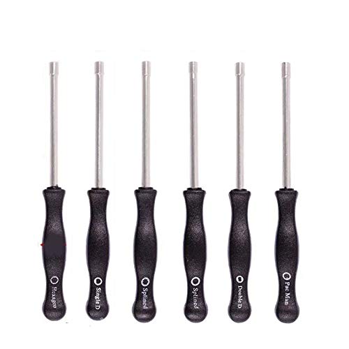 Preamer 6 destornilladores de carburador para cortacésped Craftsman Poulan herramienta de ajuste de corte de motosierra – Pacman doble tipo D