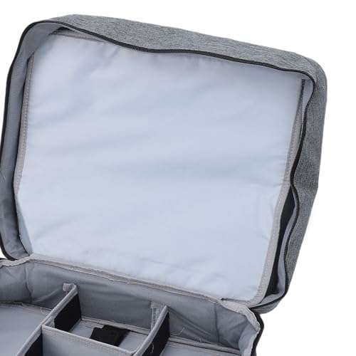Omabeta Torba na Mikser DJ Ochronny, Wyściełany futerał do Przechowywania Sprzętu Muzycznego dla DJ-ów, Muzyków i Podcasterów - Pasuje do RODECaster Pro 2, TC Helicon GOXLR - Uniwersalna