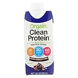 Orgain Whey Protein Shk Chocolate Fudge, 11 oz