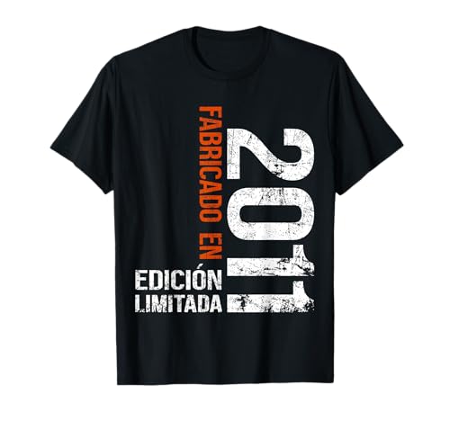 Imagen de 15 Años Regalo de Cumpleaños Niño Niña Fabricado en 2011 Camiseta