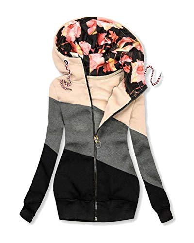 Manteau chaud zippé manches longues pour contrer le froid du matin