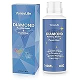 VansyLife 240 ml Diamant-Malerei-Versiegelung mit Schwammkopf, 5D-Diamant-Malerei und...