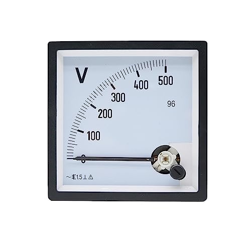 Voltmètre AC SQ-96 de 1000V sous forme de cadran analogique au format standard de 96x96mm