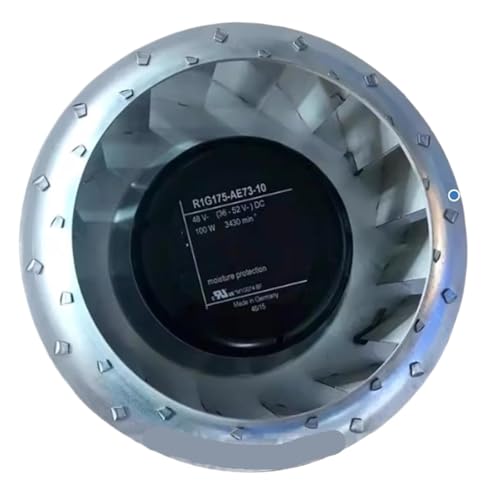 Ventilateur 48 V R1G175-AE73-10 centrifuge 100 W pour armoire électrique