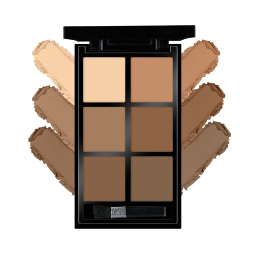 Image of Colors Queen Contour & Bronzer Palette | Matte Finish & Long Lasting Formula | Easy to Blend, Creamy Texture, Lightweight Contour and Bronzer Palette for Face Makeup (Shade - 01, 17g)