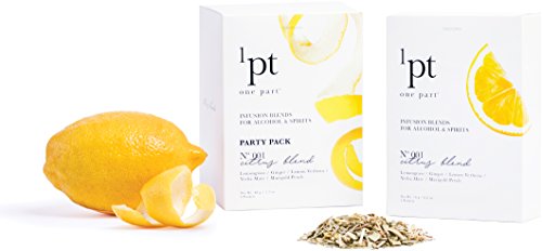 Teroforma 1pt CITRUS Infusion Blend for Alcohol & Spirits – Flavor Infuser Packets for Home Infusion (Single Pack, 2 Packets)