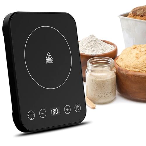 Calentador De Herramienta De Fermentación Con Temporizador Alfombrilla De Fermentación Con Temperatura Controlada Y Temporizador Para Pan, Queso, Café, Cocina Y Casa