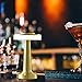 Kqcibz Touch LED Rechargeable Table Lamp Dining Table Hotel Bar Table Lamp Outdoor Small Night Lamp Decorative Table Lamp,Gold