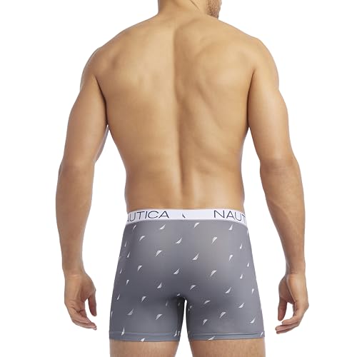 Nautica mens 4 Pack Micro Boxer Briefs4