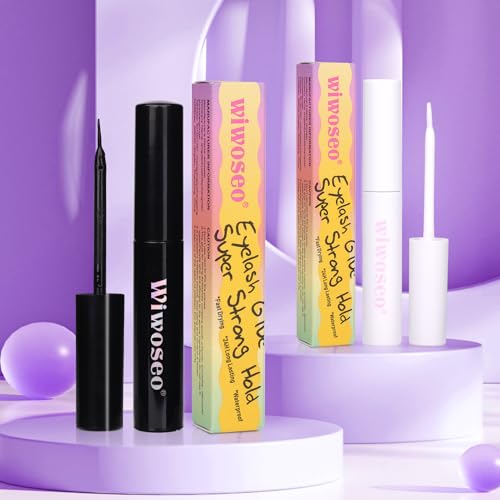 Wiwoseo 15-40 LASH GLUE Eyelash Glue Super Strong Hold Lashes Glue For Lash Extensions Clear Eyelash Adhesive Glue thumb #6