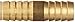 Anderson Metals 57014-08 Brass Hose Fitting, Union, 1/2