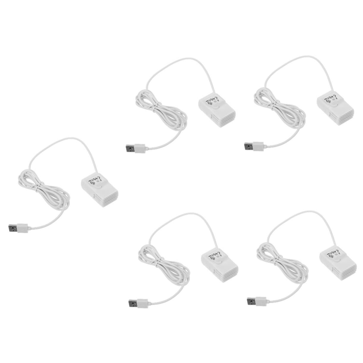 INOOMP 5 Pezzi Di Pompa Sommersa Per Acqua Di Ricambio Facile Da Usare E Installare Per Fontana Per Gatti Laghetto E Giochi Dacqua Da Giardino