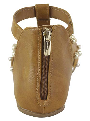 Vince Camuto Big Girls Abree Cognac Cage Sandals Shoes Sz: 44