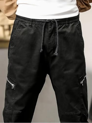 Image of Lymio Cargo for Men || Cotton Cargo Pant || Drawstring Waist Pant (Also Available in Plus Sizes) (89-92)