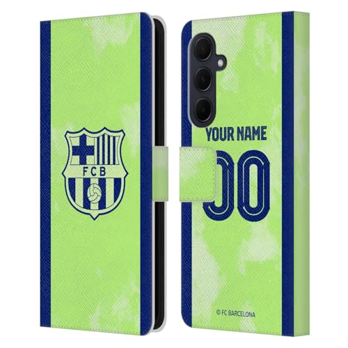 Coque Samsung Galaxy A35 5G FC Barcelone Étui Portefeuille Cuir pour Supporter au Quotidien