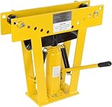 JEGS 16-Ton Hydraulic Pipe Bender | Bends 1/2 � to 3� Outside Diameter Pipe | Bends Thick-Walled Schedule 40, 80, & Galvanized Pipe | Produces Up To 90 Degree Bends | Includes 8 Bending Dies