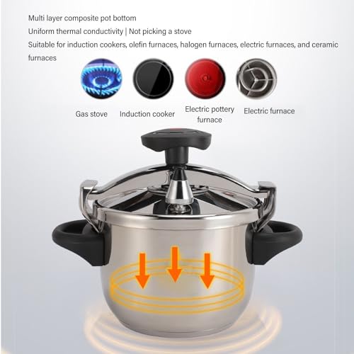 Olla a presión Acero inoxidable 3 L miniatura 4