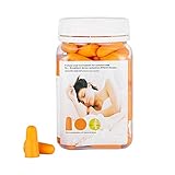 Ear Plugs for Sleeping Noise Cancelling Earplugs Sound Blocking Foam Ear Plugs for Shooting, Studyin