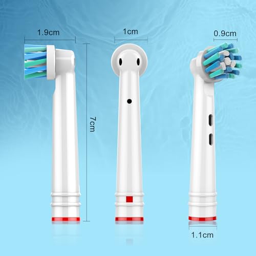 Replacement Toothbrush Heads 8 Pack, Electric Toothbrush Heads Compatible with Oral B Electric Toothbrush, Whitening Toothbrush Head — view 5