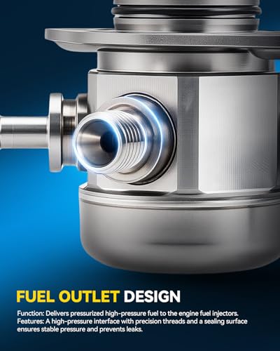 Image of PHILTOP High Pressure Fuel Pump Fits for Hyundai Accent, Kia Rio, Sonata 2015-2017, Tucson, Optima 2016-2018, Forte5 2017 2018, L4 1.6T, HM10054