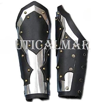 NauticalMart New Armor Bracers in Steel Halloween Costume